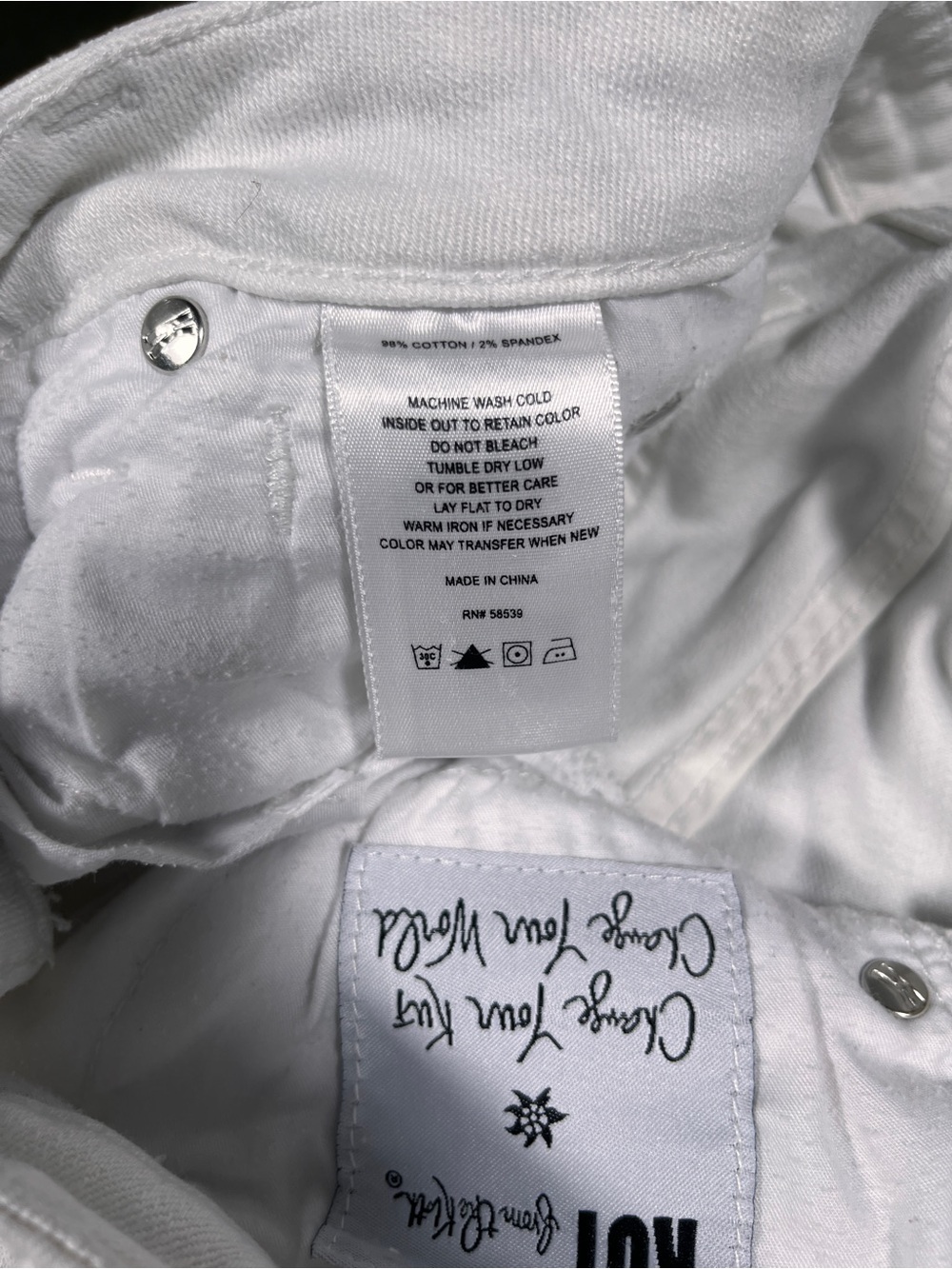 Kut From the Kloth Women’s White Skinny Jeans Size 6 - Picture 5 of 14